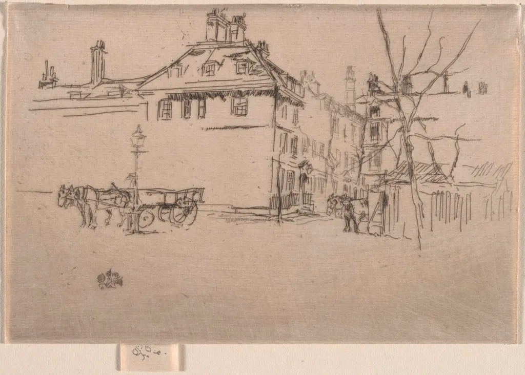 Temple, by James McNeill Whistler, 1886