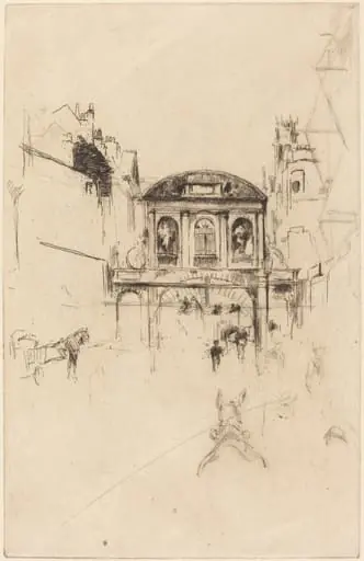 Temple Bar, by James McNeill Whistler