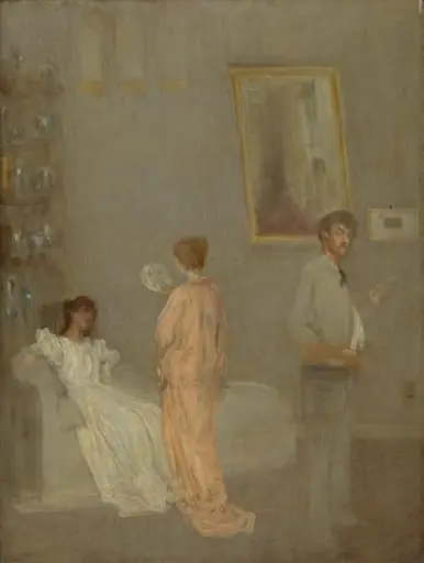 The Artist in His Studio, by James McNeill Whistler