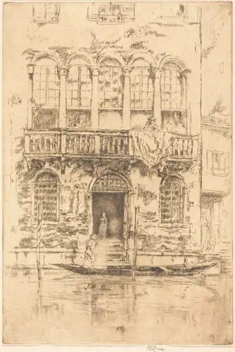 The Balcony, by James McNeill Whistler