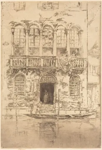The Balcony, by James McNeill Whistler