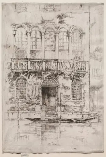 The Balcony, by James McNeill Whistler