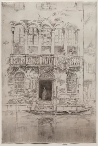 The Balcony, by James McNeill Whistler