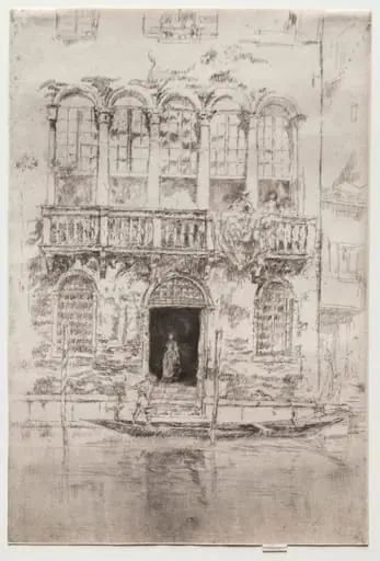The Balcony, by James McNeill Whistler