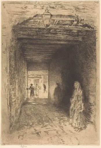 The Beggars, by James McNeill Whistler
