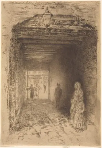 The Beggars, by James McNeill Whistler