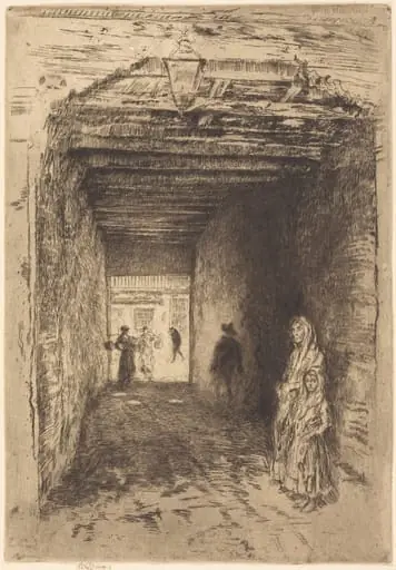 The Beggars, by James McNeill Whistler
