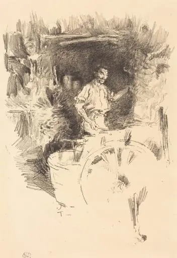 The Blacksmith, by James McNeill Whistler