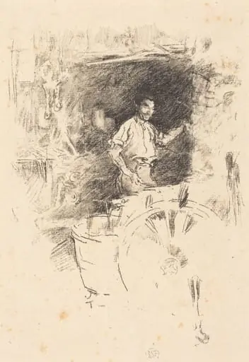 The Blacksmith, by James McNeill Whistler