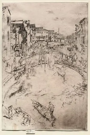 The Bridge, by James McNeill Whistler