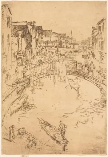The Bridge, by James McNeill Whistler