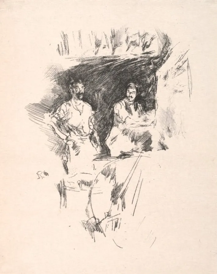 The Brothers, by James McNeill Whistler, 1895