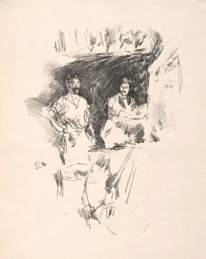 The Brothers, by James McNeill Whistler