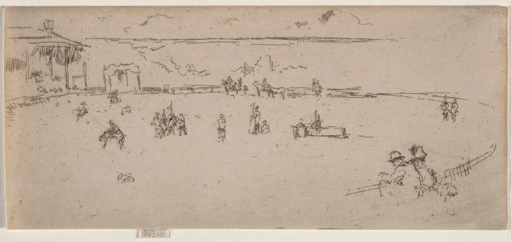 The Bucking Horse, by James McNeill Whistler, 1887