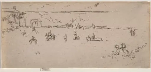 The Bucking Horse, by James McNeill Whistler