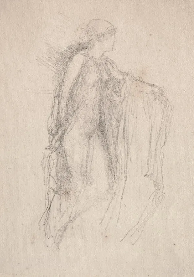 The Cap, by James McNeill Whistler, 1893