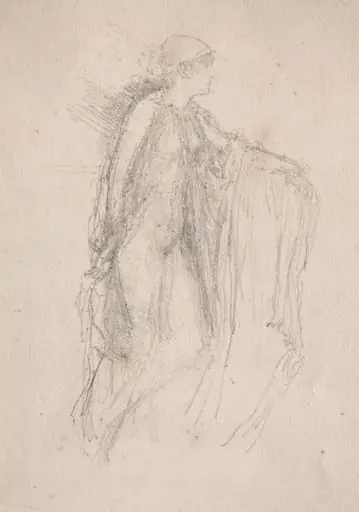 The Cap, by James McNeill Whistler