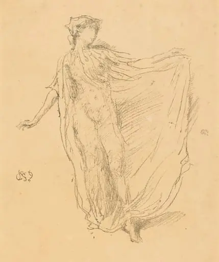 The Dancing Girl, by James McNeill Whistler