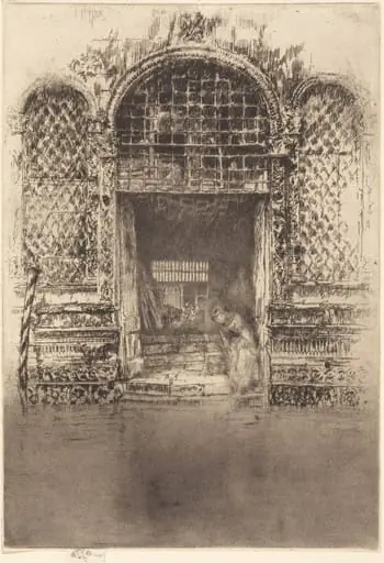 The Doorway, by James McNeill Whistler