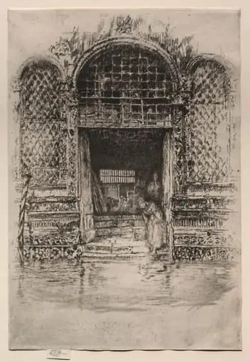 The Doorway, by James McNeill Whistler