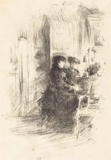 The Duet, by James McNeill Whistler