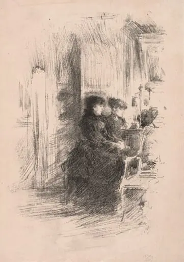 The Duet, by James McNeill Whistler