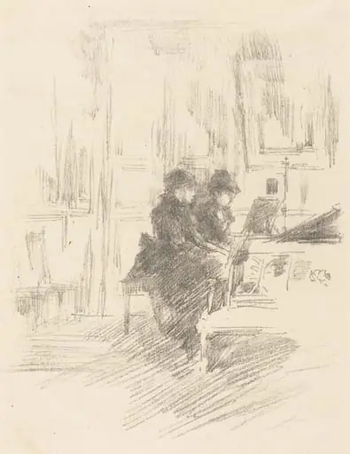 The Duet, No. 2, by James McNeill Whistler