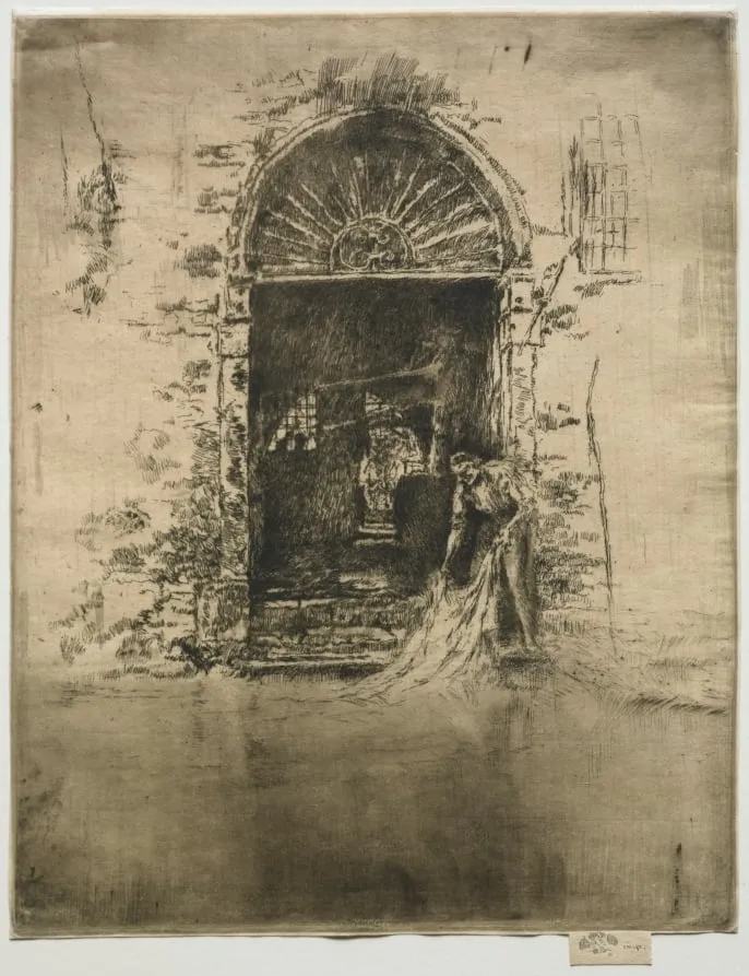 The Dyer, by James McNeill Whistler, 1880