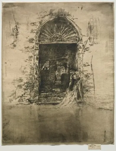 The Dyer, by James McNeill Whistler