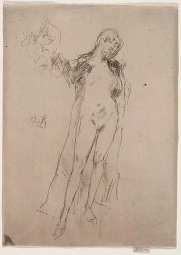 The Fan (Model No. 3), by James McNeill Whistler