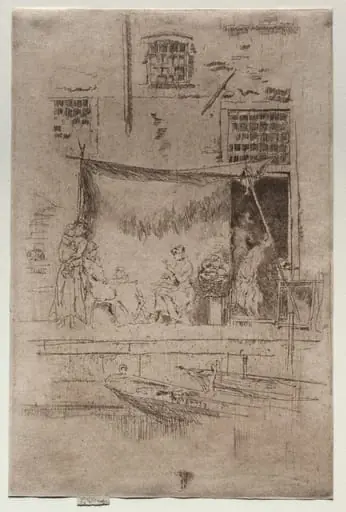 The Fruit Stall, by James McNeill Whistler
