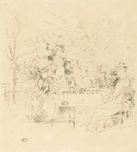 The Garden, by James McNeill Whistler