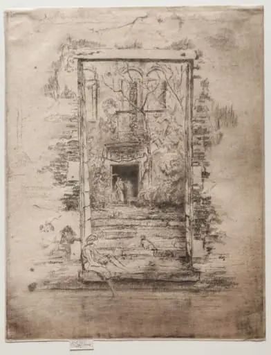 The Garden, by James McNeill Whistler