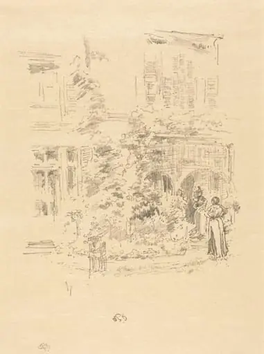 The Garden Porch, by James McNeill Whistler