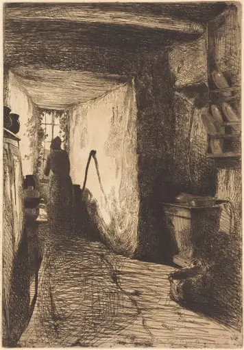 The Kitchen, by James McNeill Whistler