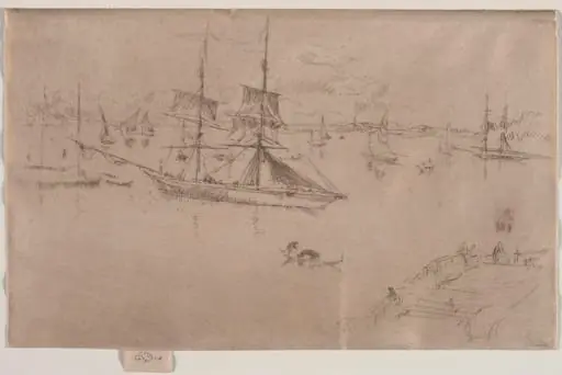 The Lagoon, Noon, by James McNeill Whistler