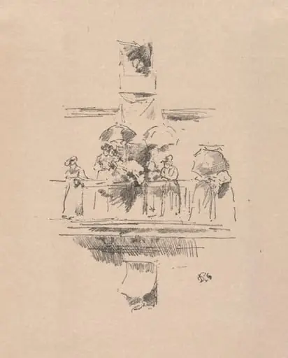 The Little Balcony, by James McNeill Whistler