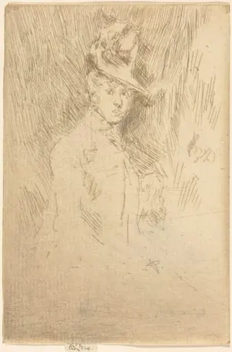 The Little Hat, by James McNeill Whistler