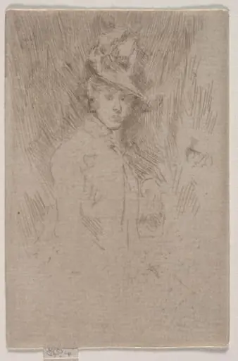 The Little Hat, by James McNeill Whistler
