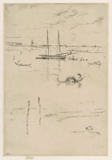 The Little Lagoon, by James McNeill Whistler