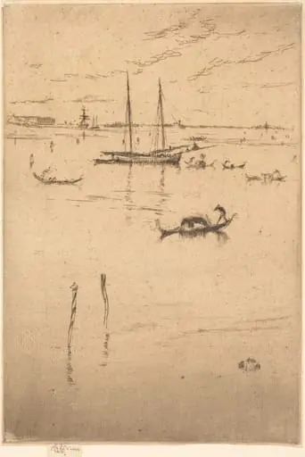The Little Lagoon, by James McNeill Whistler
