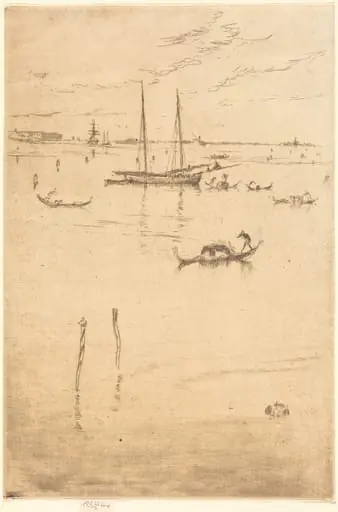 The Little Lagoon, by James McNeill Whistler