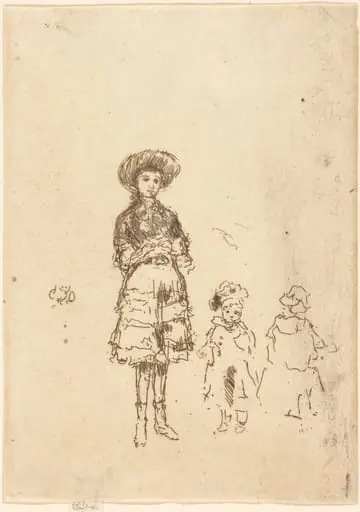 The Little Nurse, by James McNeill Whistler