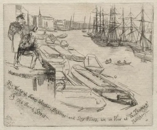 The Little Pool, by James McNeill Whistler