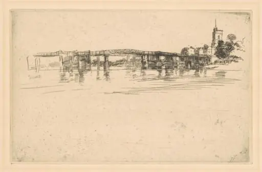 The Little Putney, No. 1, by James McNeill Whistler