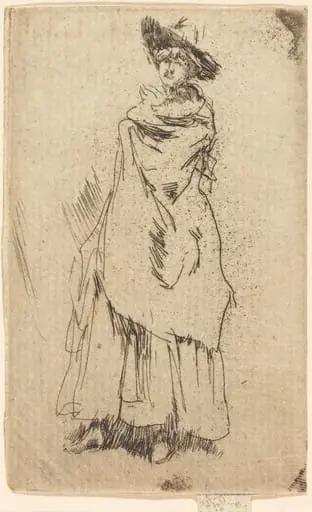 The Mantle, by James McNeill Whistler