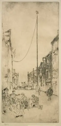 The Mast, by James McNeill Whistler