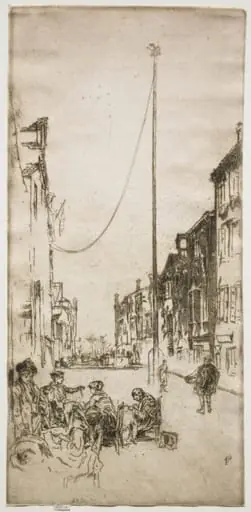 The Mast, by James McNeill Whistler