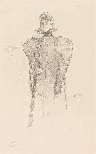 The Medici Collar, by James McNeill Whistler
