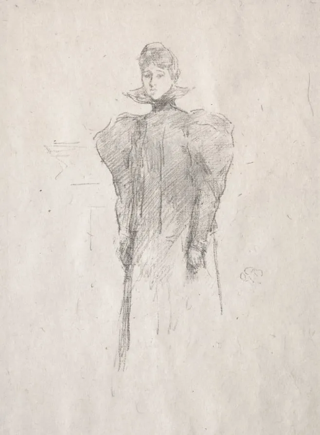 The Medici Collar, by James McNeill Whistler, 1897